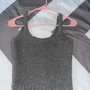 skims cozy knit tank